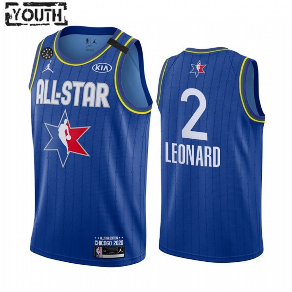NBA Los Angeles Clippers Trikot Kawhi Leonard 2 2020 All-Star Jordan Brand Blau Swingman - Kinder NBA Los Angeles Clippers Trikot Kawhi Leonard 2 2020 All-Star Jordan Brand Blau Swingman - Kinder